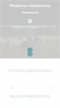 Mobile Screenshot of medicinasveterinarias.com